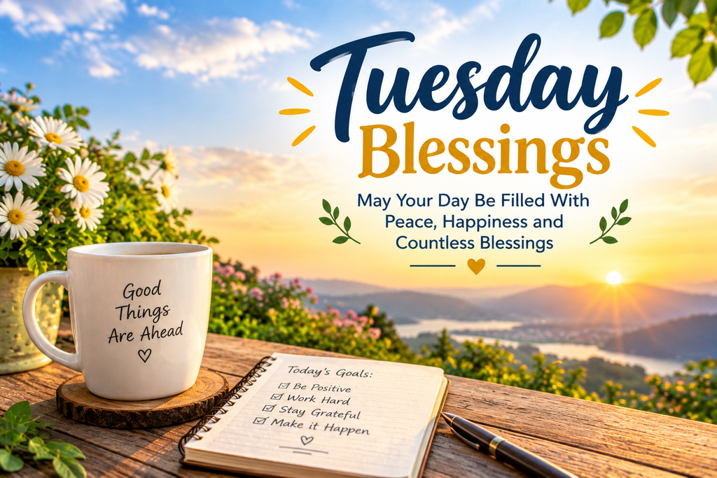 Tuesday Blessings: Beautiful Wishes for a Peaceful and Blessed Day