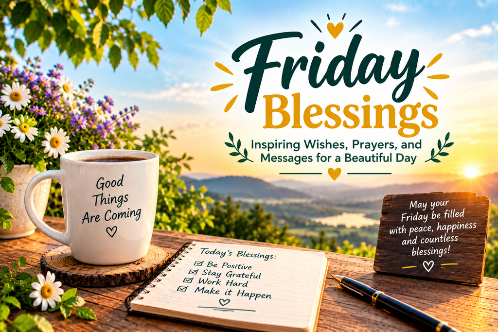 Friday Blessings: Inspiring Wishes, Prayers, and Messages for a Beautiful Day