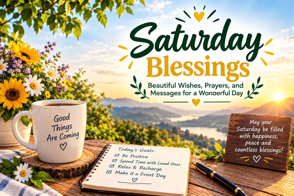 Saturday Blessings: Beautiful Wishes, Prayers, and Messages for a Wonderful Day