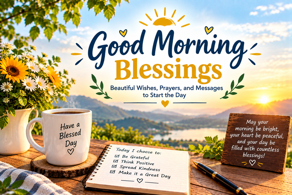 Good Morning Blessings: Beautiful Wishes, Prayers, and Messages to Start the Day